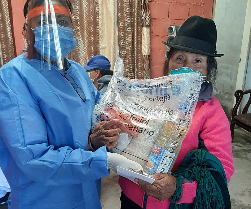 Apoyo comunitario en barrios pobres del sur de Quito como respuesta a la emergencia del COVID-19
