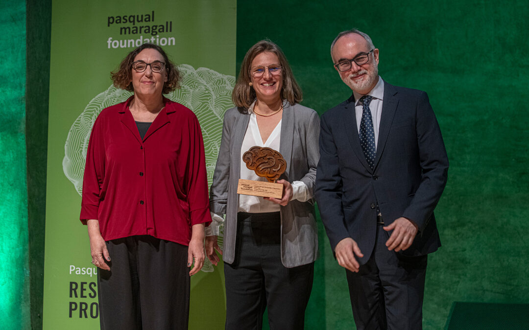 Asistimos al acto de entrega de la beca Pasqual Maragall Researchers Programme para avanzar en la investigación de las fases iniciales del Alzheimer