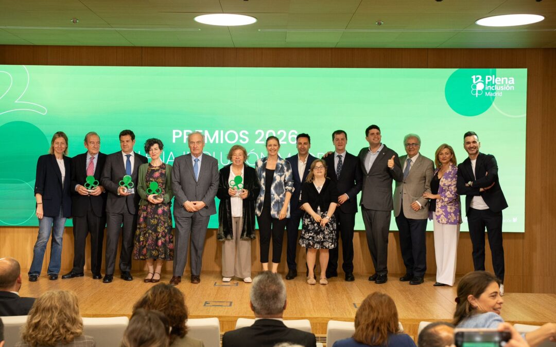 Fundación ADEY, reconocida en los Premios Plena Inclusión Madrid
