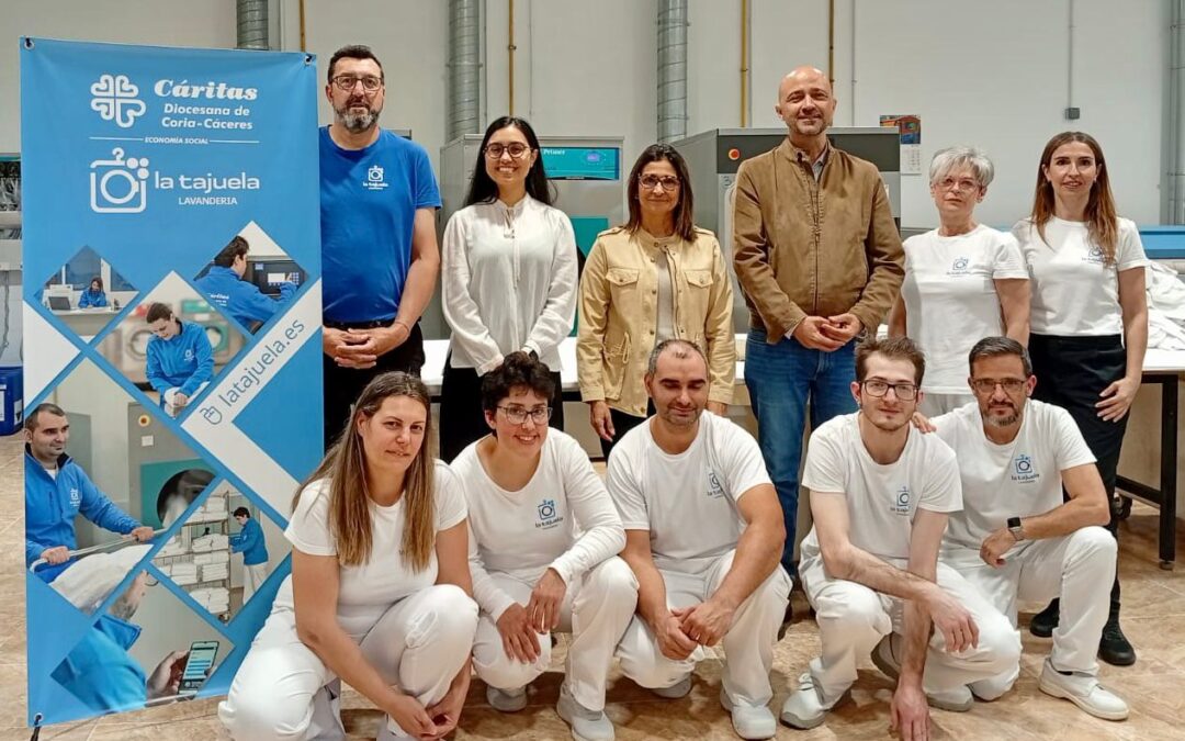 Fundación ADEY visita el CEE La Tajuela para reforzar su compromiso con el empleo inclusivo en el medio rural