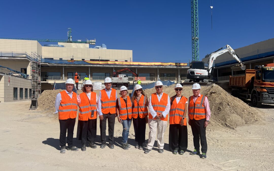 Visitamos las obras del CAPPI junto a miembros de nuestro Patronato